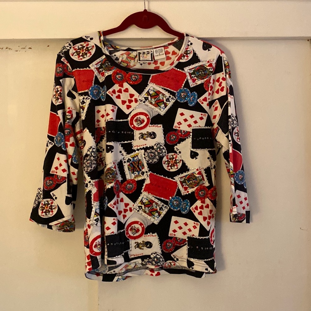 Studded Card T-Shirt
